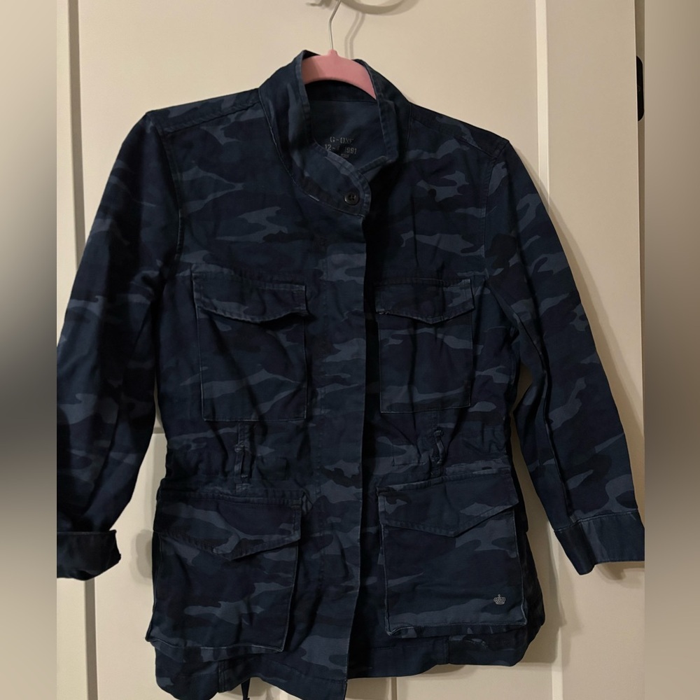 G1 Goods‎ Jane Junior blue camo jacket XS